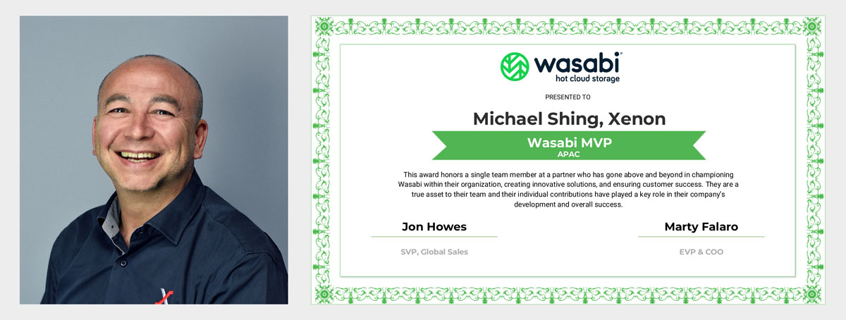 XENON Michael Shing APAC MVP Certificate 2025