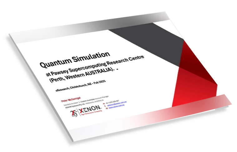 eResearch NZ XENON Peter McGonigal Quantum Simulation thumbnail 2025